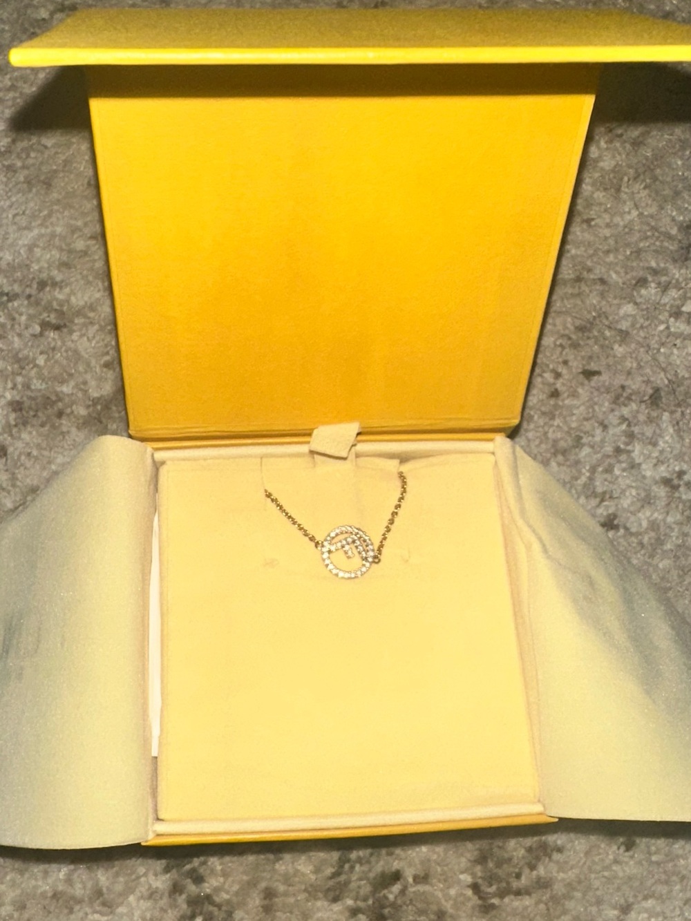 F-Fendi logo bracelet